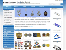 Tablet Screenshot of hanbadge.com